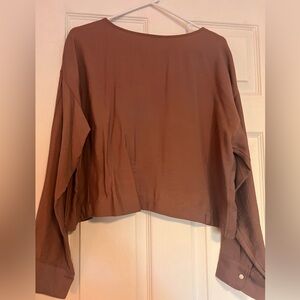 Madewell Swing Back Long Sleeve-Medium